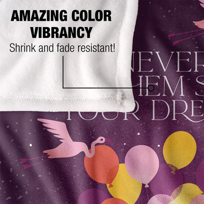 Multicoloured - Lifestyle - Wonka Never Let Them Steal Your Dreams Blanket