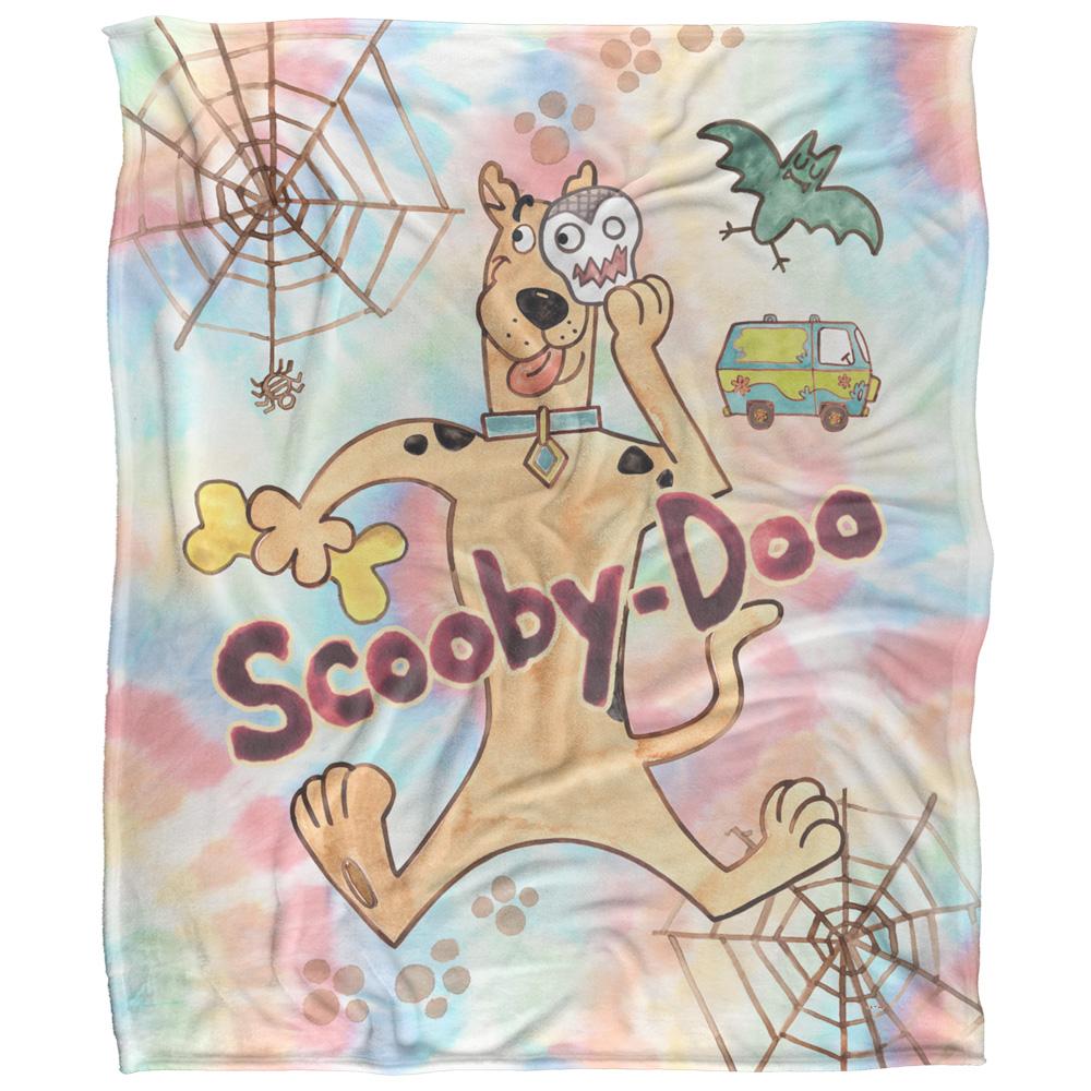 Multicoloured - Front - Scooby Doo Painted Blanket