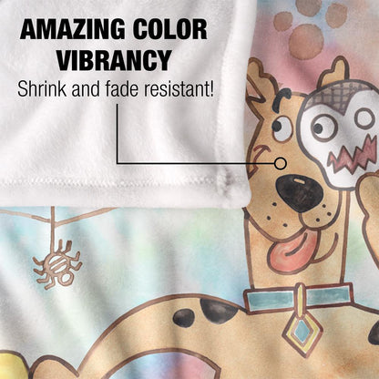 Multicoloured - Lifestyle - Scooby Doo Painted Blanket