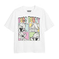 White - Front - Looney Tunes Girls Bugs Bunny Faces T-Shirt