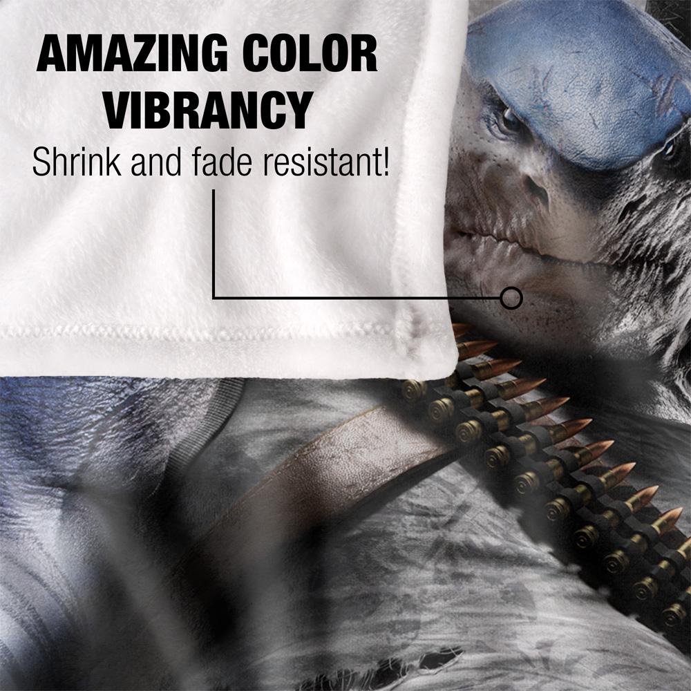 Multicoloured - Lifestyle - Suicide Squad King Shark Blanket