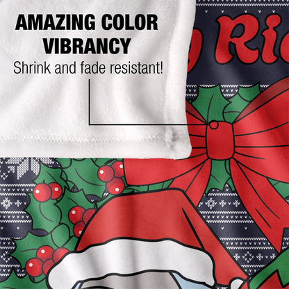 Multicoloured - Lifestyle - Rick And Morty Merry Rickmas Christmas Blanket