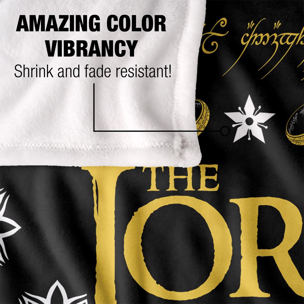 Multicoloured - Lifestyle - Lord Of The Rings Snowflake Blanket