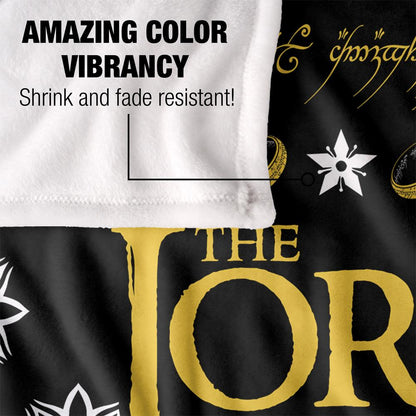 Multicoloured - Lifestyle - Lord Of The Rings Snowflake Blanket