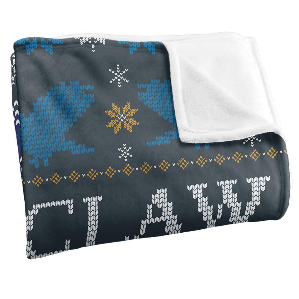 Multicoloured - Side - Harry Potter Ravenclaw Fair Isle Blanket