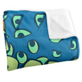 Multicoloured - Side - Scooby Doo Ruh Roh Eyes Blanket