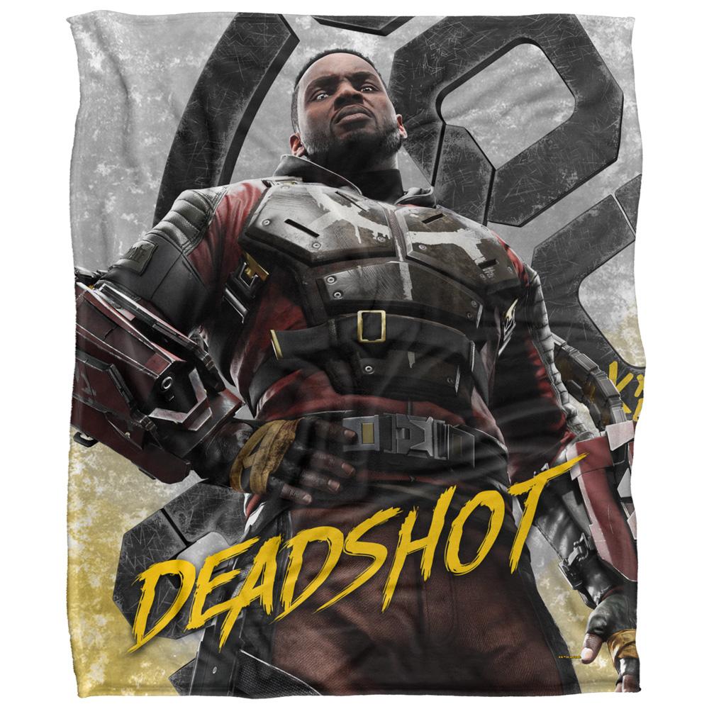 Multicoloured - Front - Suicide Squad Deadshot Blanket