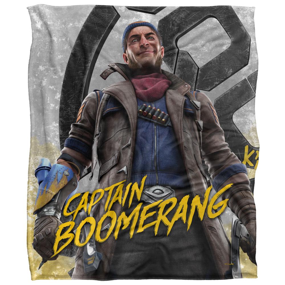 Multicoloured - Front - Suicide Squad Captain Boomerang Blanket