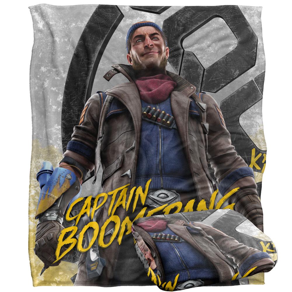 Multicoloured - Back - Suicide Squad Captain Boomerang Blanket