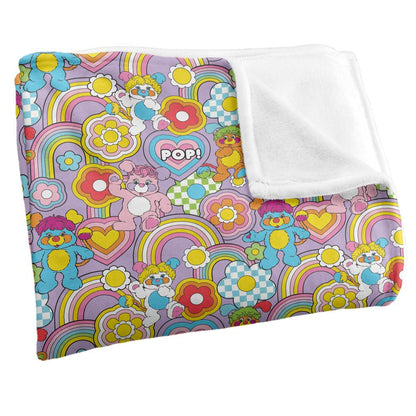 Multicoloured - Side - Popples Pop Blanket