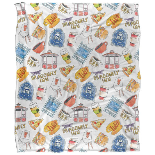 Multicoloured - Front - Gilmore Girls Icons Blanket