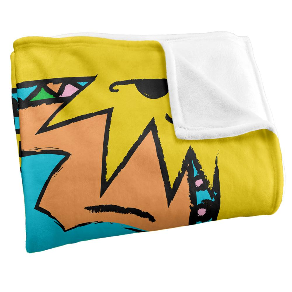 Multicoloured - Side - Shark Week Surf Blanket