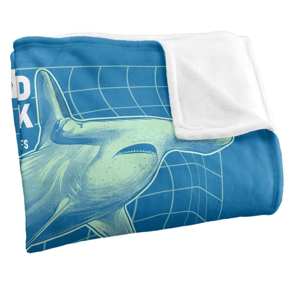Multicoloured - Side - Shark Week Stats Blanket