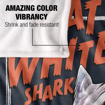 Multicoloured - Lifestyle - Shark Week Great White Shark Blanket