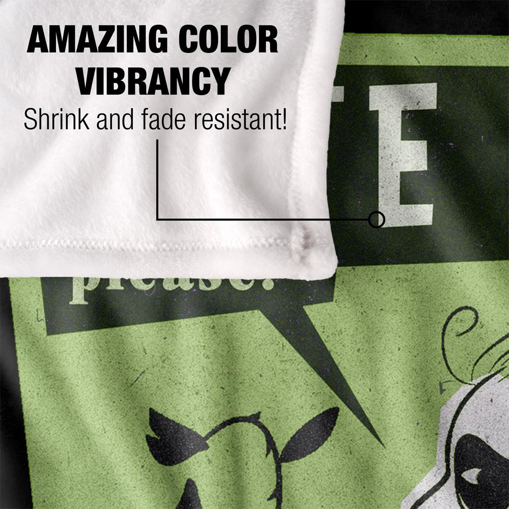 Multicoloured - Lifestyle - Beetlejuice Three Words Blanket