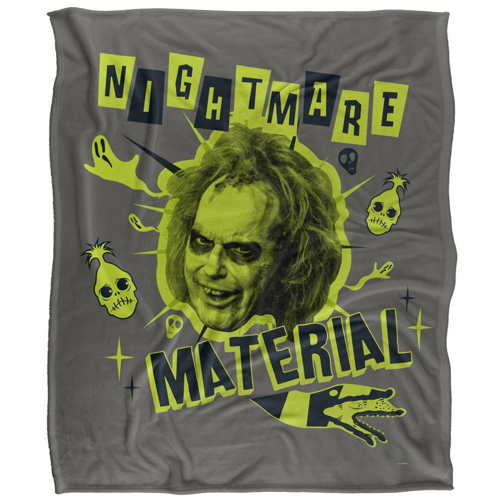 Multicoloured - Front - Beetlejuice Nightmare Material Blanket