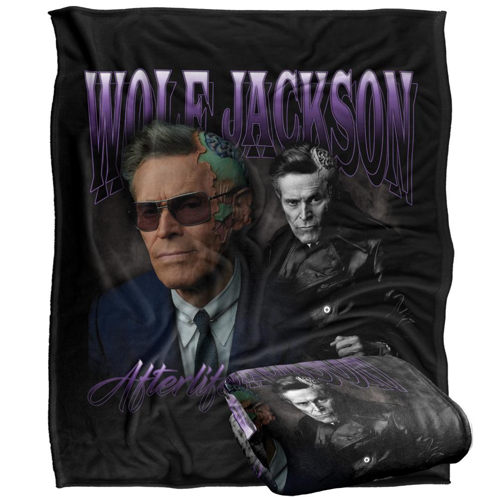 Multicoloured - Back - Beetlejuice Wolf Jackson Blanket