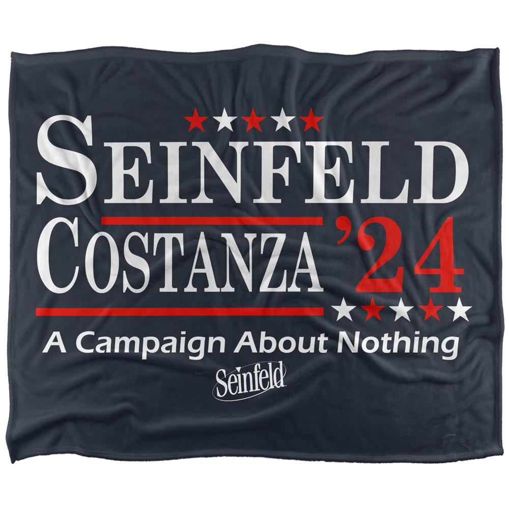 Multicoloured - Front - Seinfeld Seinfeld Costanza 24 Blanket