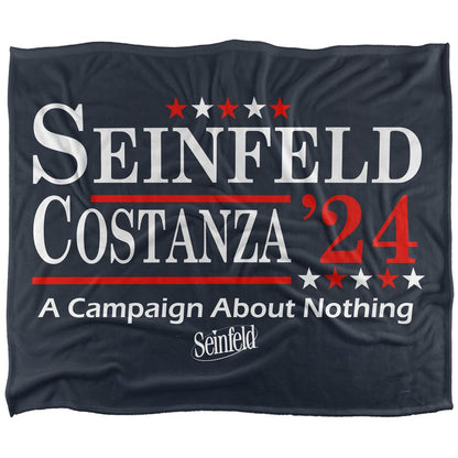 Multicoloured - Front - Seinfeld Seinfeld Costanza 24 Blanket
