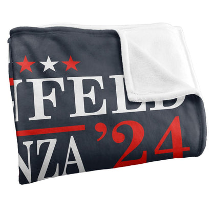 Multicoloured - Side - Seinfeld Seinfeld Costanza 24 Blanket