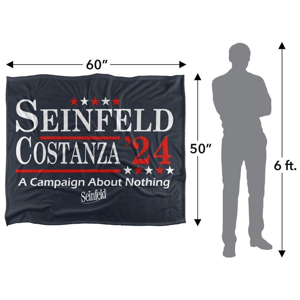 Multicoloured - Pack Shot - Seinfeld Seinfeld Costanza 24 Blanket