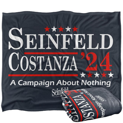 Multicoloured - Back - Seinfeld Seinfeld Costanza 24 Blanket
