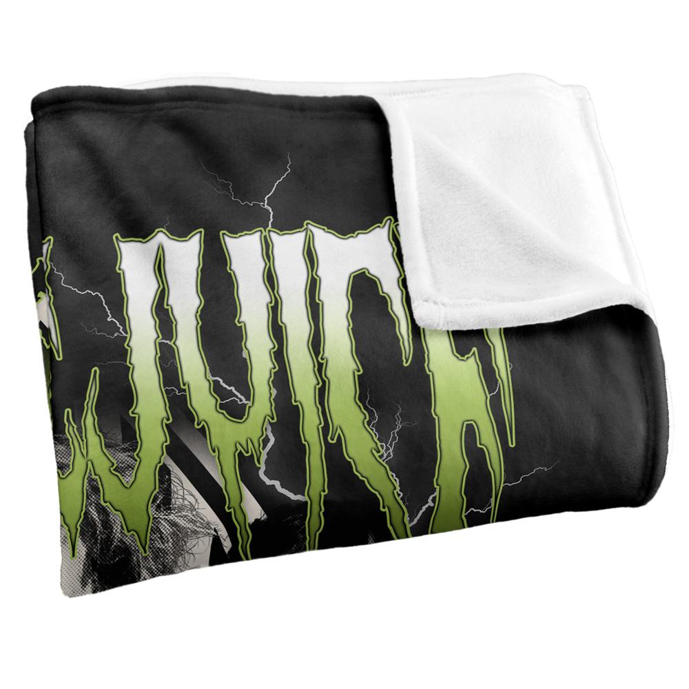 Multicoloured - Side - Beetlejuice Say My Name Group Shot Blanket