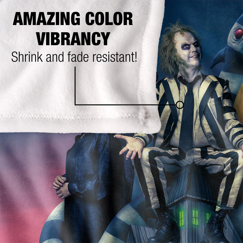 Multicoloured - Lifestyle - Beetlejuice Beetlejuice Movie Poster Blanket