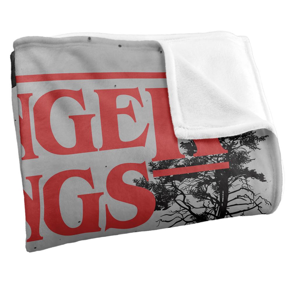 Multicoloured - Side - Stranger Things Upside Down Blanket