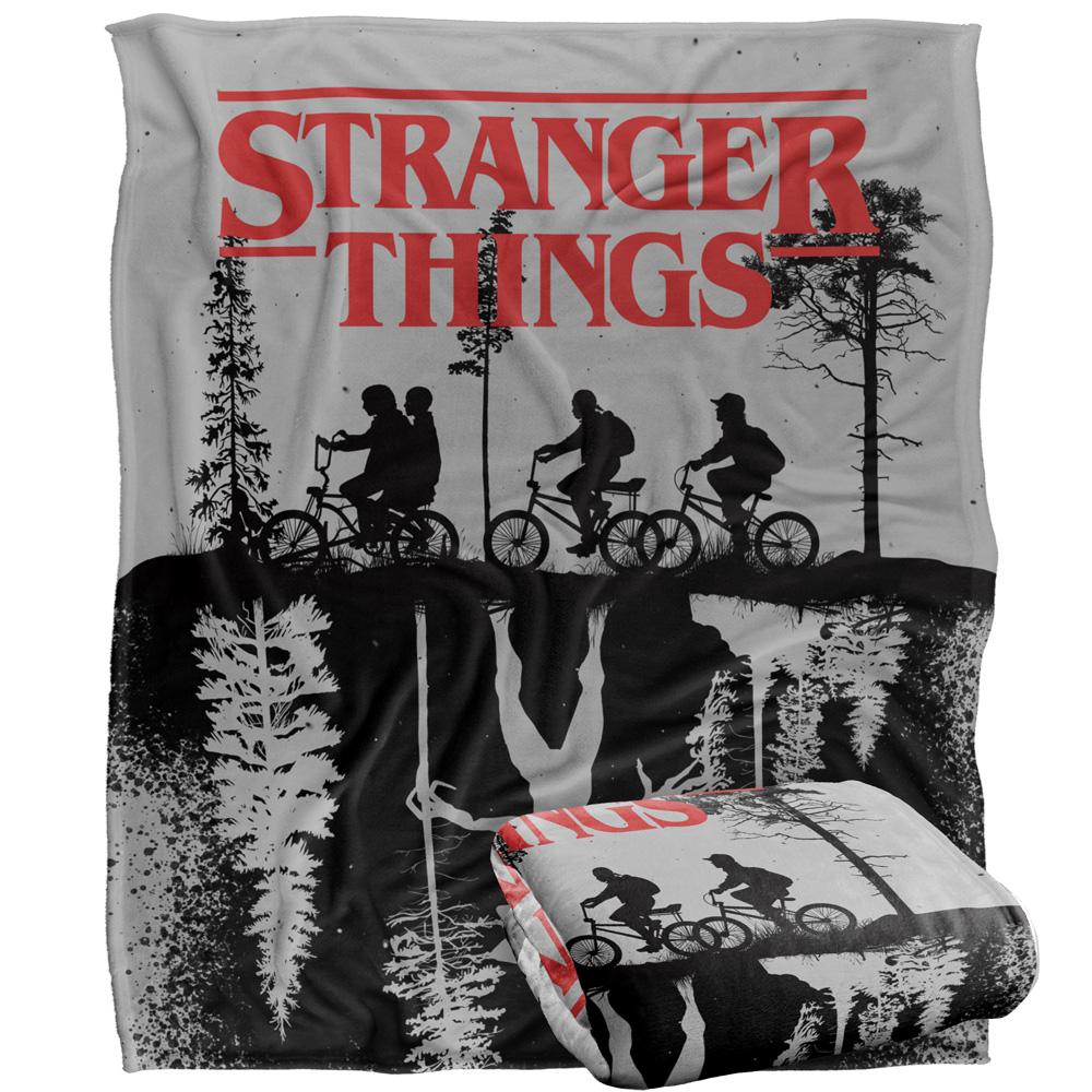 Multicoloured - Back - Stranger Things Upside Down Blanket