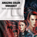 Multicoloured - Lifestyle - Stranger Things 4 Poster Blanket
