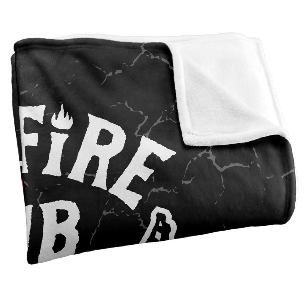 Multicoloured - Side - Stranger Things Hellfire Club Logo Blanket