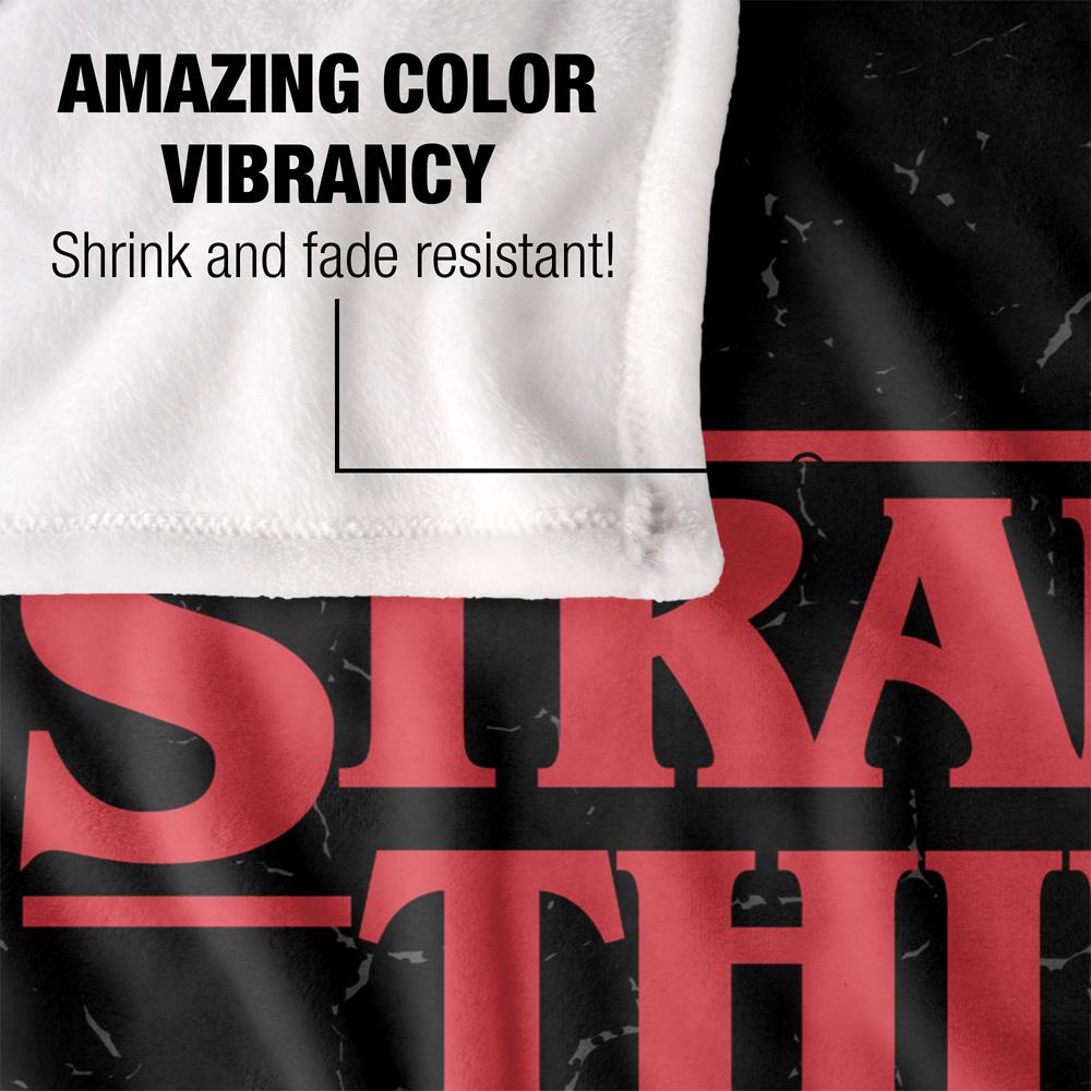 Multicoloured - Lifestyle - Stranger Things Logo Blanket