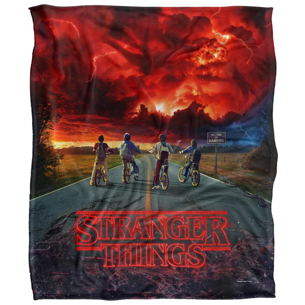 Multicoloured - Front - Stranger Things Stranger Things Mind Flayer Mind Flayer Blanket