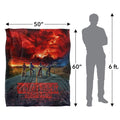 Multicoloured - Pack Shot - Stranger Things Stranger Things Mind Flayer Mind Flayer Blanket