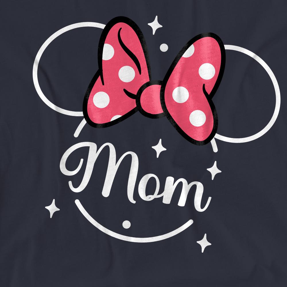 Deep Navy - Pack Shot - Minnie Mouse Unisex Adult Mom T-Shirt
