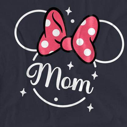 Deep Navy - Pack Shot - Minnie Mouse Unisex Adult Mom T-Shirt