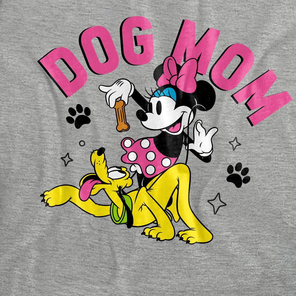 Sport Heather - Pack Shot - Minnie Mouse Unisex Adult Dog Mom T-Shirt