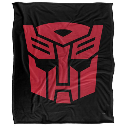 Multicoloured - Front - Transformers Autobots Logo Blanket