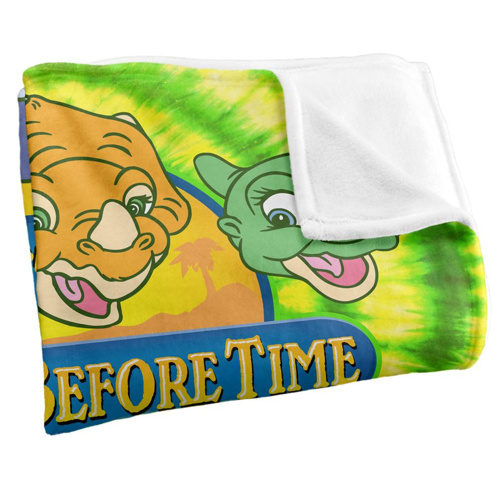 Multicoloured - Side - The Land Before Time Character Heads Blanket