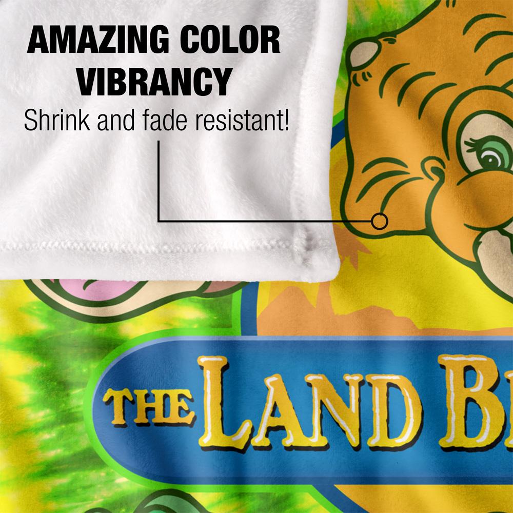 Multicoloured - Lifestyle - The Land Before Time Character Heads Blanket