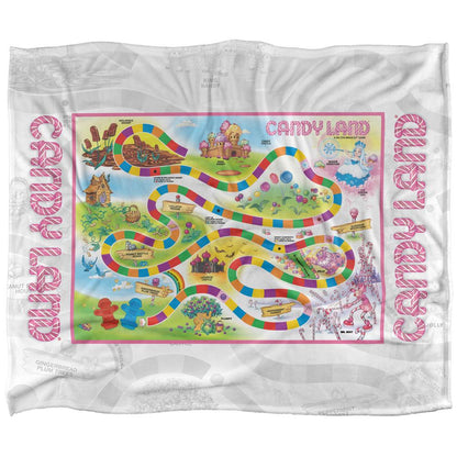 Multicoloured - Front - Candy Land Game Scene Blanket