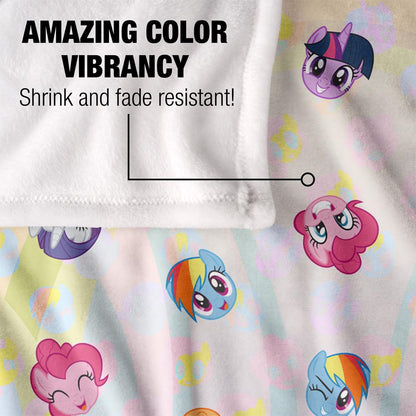 Multicoloured - Lifestyle - My Little Pony Faces Blanket