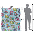 Multicoloured - Pack Shot - My Little Pony Pop Art Blanket
