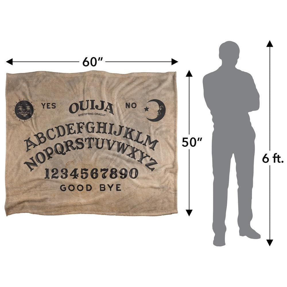 Multicoloured - Pack Shot - Hasbro Ouija Board Blanket