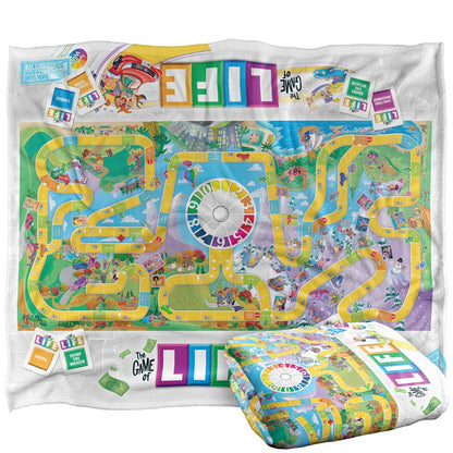 Multicoloured - Back - The Game Of Life Game Scene Blanket