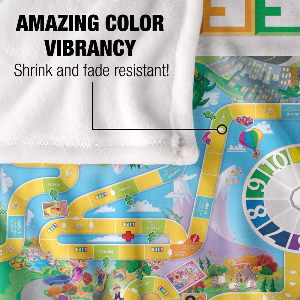 Multicoloured - Lifestyle - The Game Of Life Game Scene Blanket