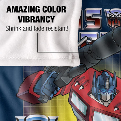 Multicoloured - Lifestyle - Transformers Optimus Prime Blanket