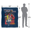 Multicoloured - Pack Shot - Transformers Optimus Prime Blanket