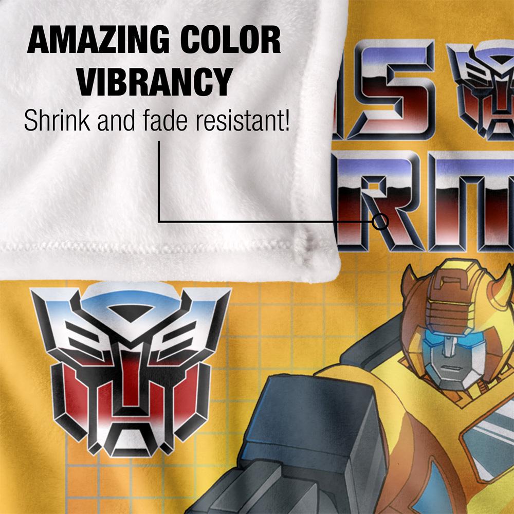 Multicoloured - Lifestyle - Transformers Bumblebee Blanket